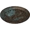 Ekena Millwork Washington Ceiling Medallion (Fits Canopies up to 2 7/8"), 17 1/8"OD x 1 1/2"P, Bronze Blue Patina CM17WABBS - alternate 2